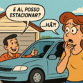 Meu marido quer estacionar na garagem… e agora?