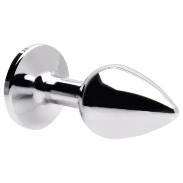 Plug Anal Metal Com Pedra P