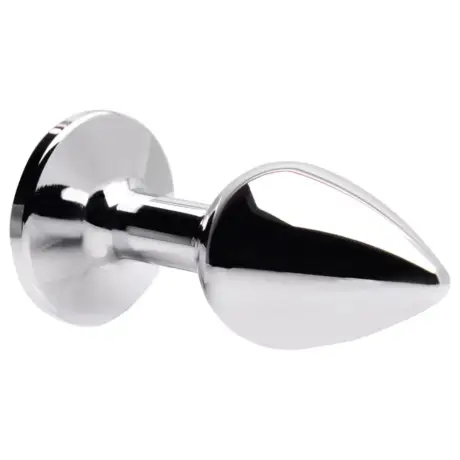 Plug Anal Metal Com Pedra P