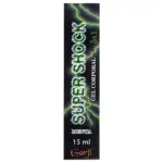 Super Shock excitante elétrico spray unissex 15ml da Garji para estímulo intenso.