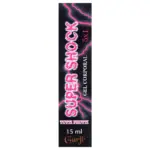 Super Shock excitante elétrico spray unissex 15ml da Garji para estímulo intenso.