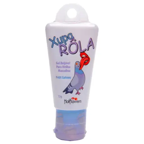 Xupa Rola Gel Beijável Masculino 15G