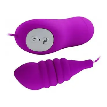 Cápsula Vibratória Texturizada Bullet 12 Vibrações