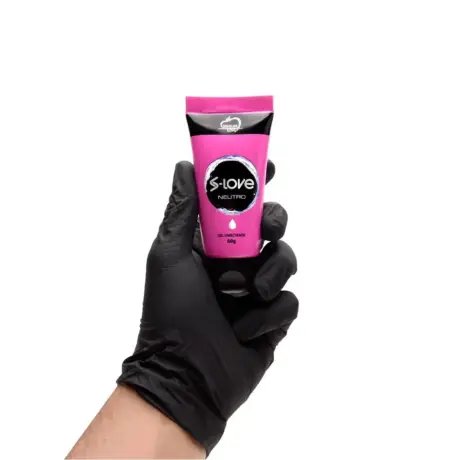 Lubrificante íntimo neutro S-Love com 60g, ideal para reduzir o atrito e aumentar o conforto íntimo.