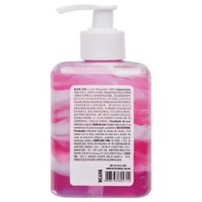 Blow Girl gel para sexo oral 320ml da Hot Flowers, saboroso e lubrificante.