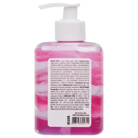 Blow Girl gel para sexo oral 320ml da Hot Flowers, saboroso e lubrificante.