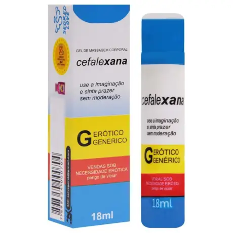 Gel térmico comestível Cefalexana 18ml da Segred Love para momentos mais quentes.