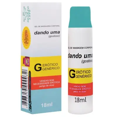 Spray retardante Dando Uma 18ml da Segred Love para prolongar a relação.