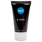 Intensificador masculino K-Man 20ml da Kgel para aumentar o prazer.
