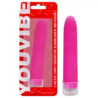 Vibrador personal toque aveludado 13x2,5cm da Vipmix para estímulo íntimo.