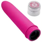 Vibrador personal toque aveludado 13x2,5cm da Vipmix para estímulo íntimo.