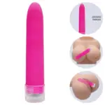 Vibrador personal toque aveludado 13x2,5cm da Vipmix para estímulo íntimo.
