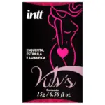 Vulv’s excitante feminino multifuncional 15g da Intt para estímulo e prazer intenso.