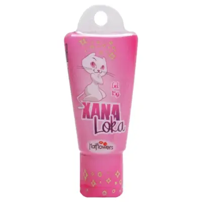 Xana Loka gel excitante vibrações 15g da Hot Flowers com efeito vibrante e estimulante.